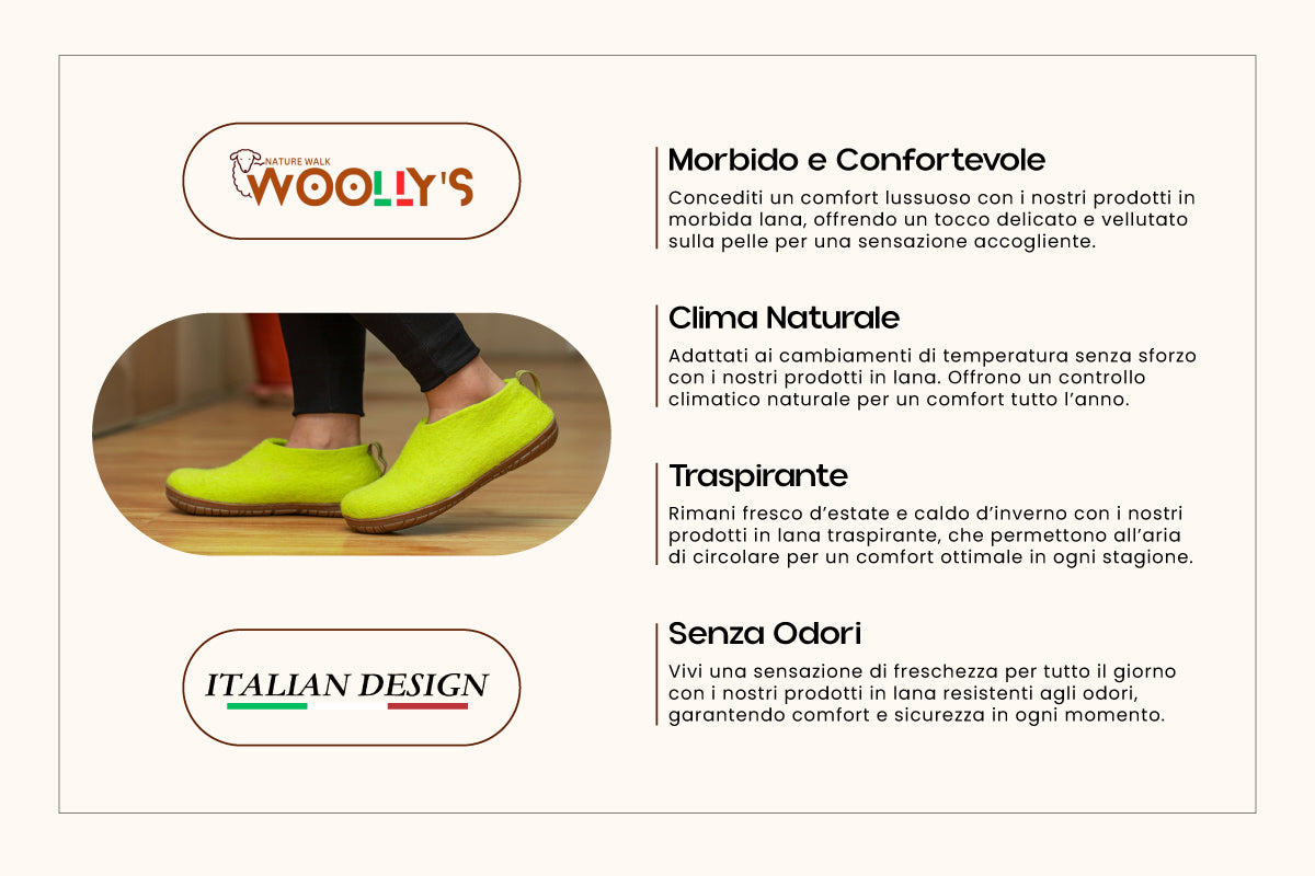 Scarpe Da Esterno Con Suola In Gomma – Verde Lime