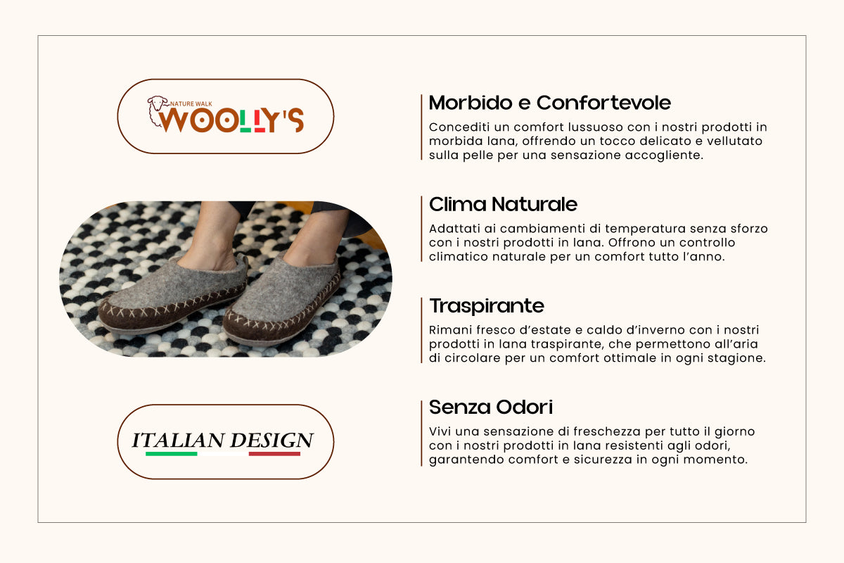 Pantofole Da Interno Con Tacco Aperto e Suola In Cuoio - Marrone naturale e Marrone Chiaro
