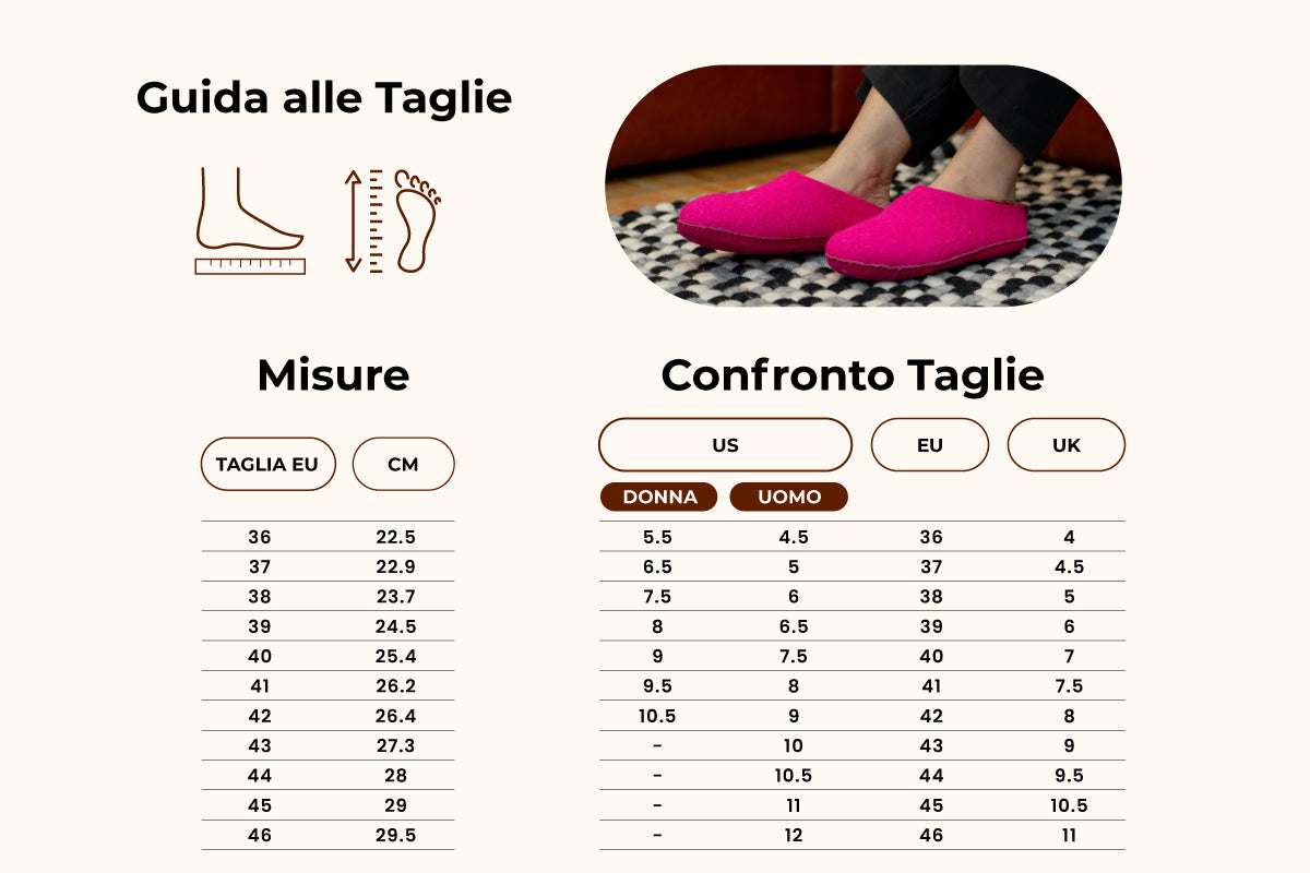 Pantofole Da Interno Con Tacco Aperto e Suola In Cuoio - Fucsia