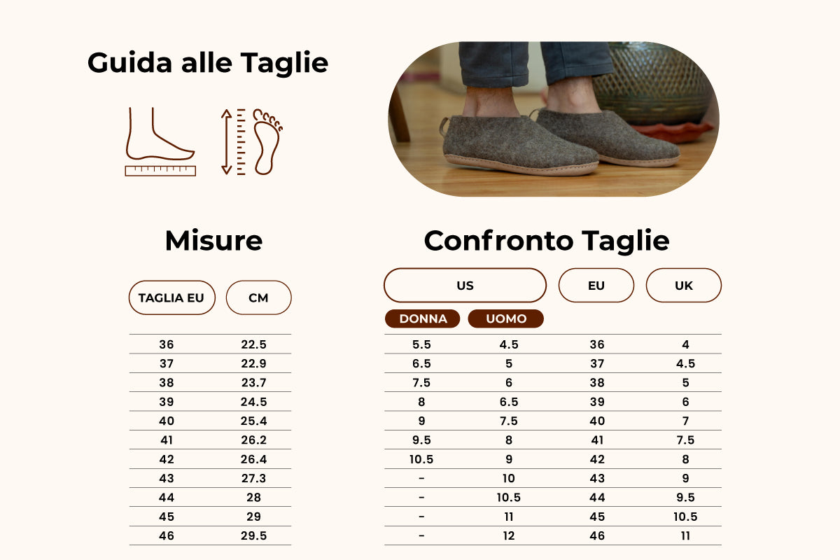 Scarpe Da Interni Con Suola In Cuoio - Carbone