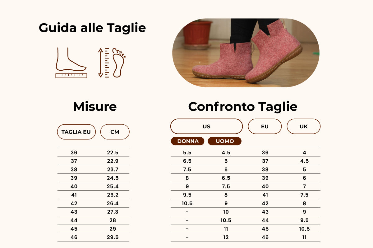 Stivali Da Esterno Con Suola In Gomma – Rosa Ciliegia