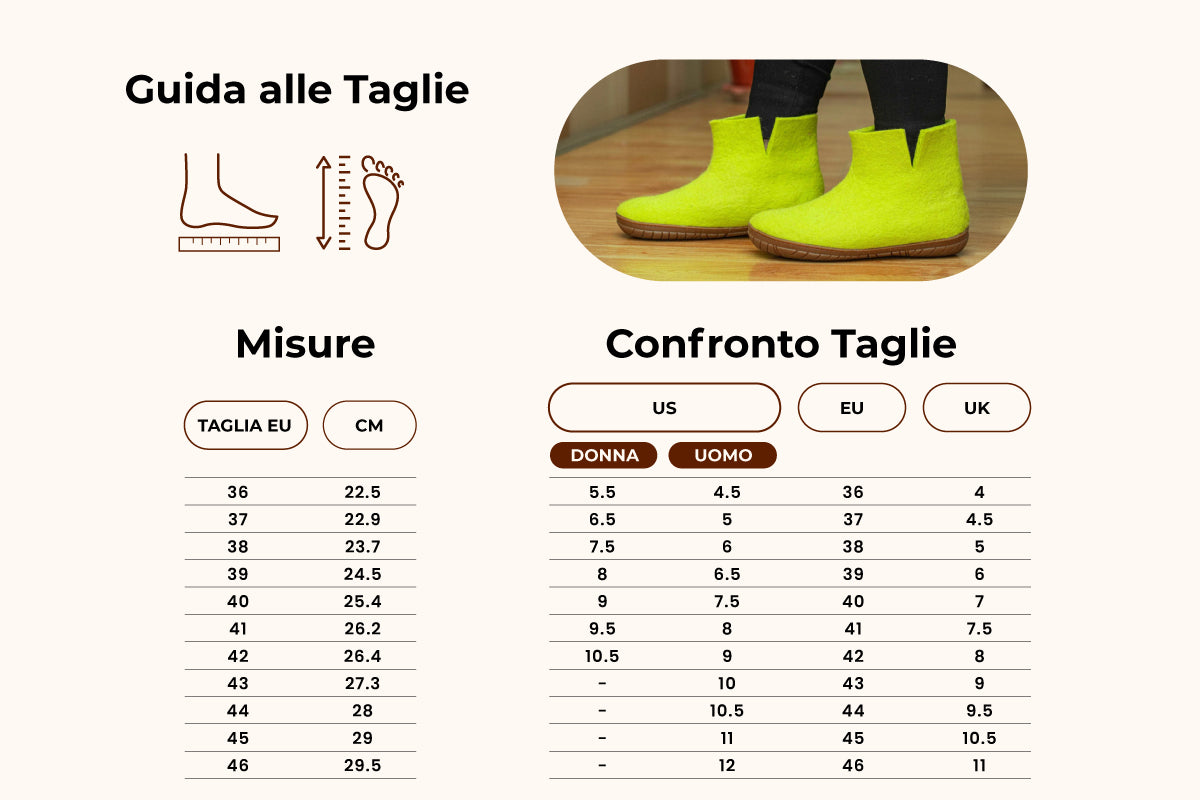 Stivali Da Esterno Con Suola In Gomma –  Verde Lime