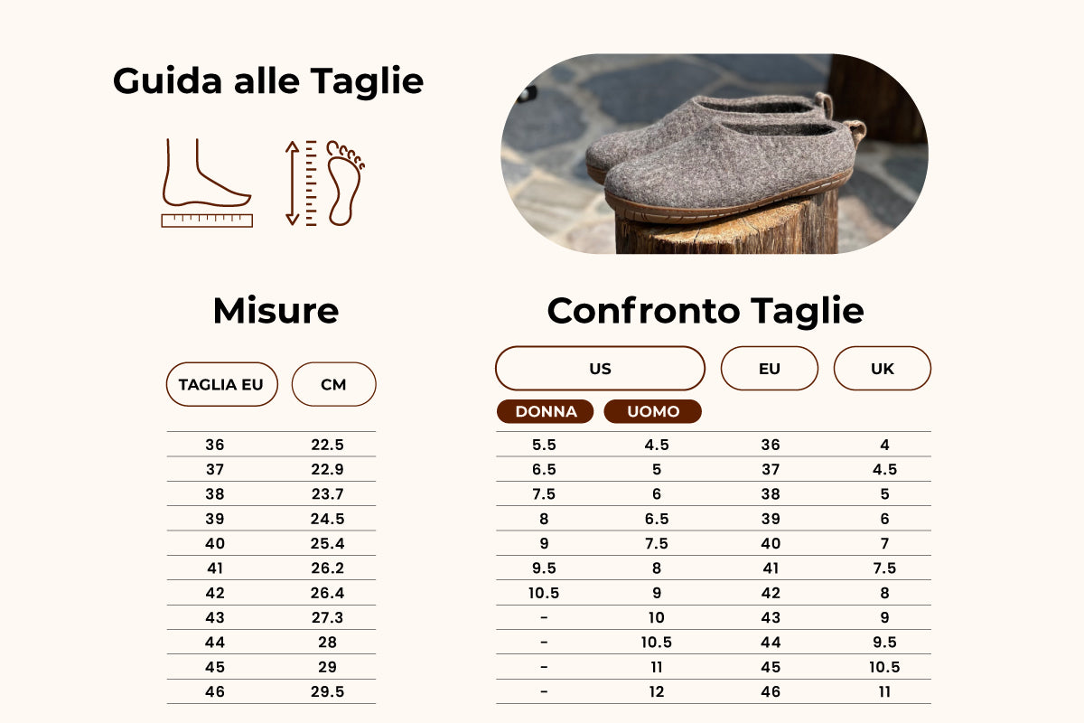 Ciabatte Da Esterno Con Tacco Aperto e Suola In Gomma - Marrone Naturale