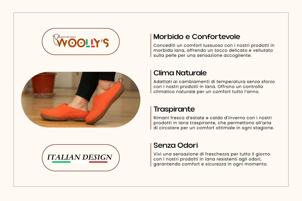 Ciabatte Da Esterno Con Tacco Aperto e Suola In Gomma - Arancione  