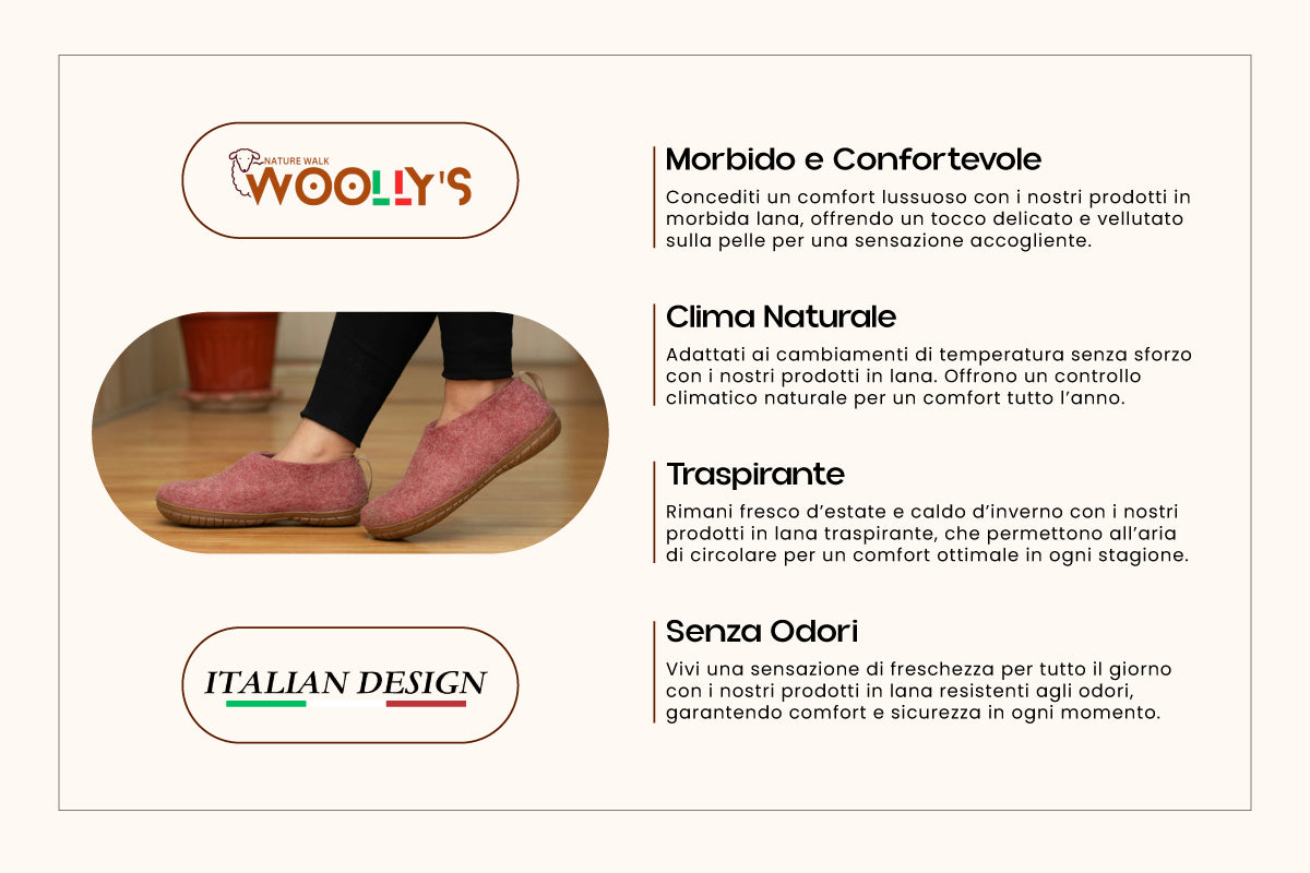 Scarpe Da Esterno Con Suola In Gomma –  Rosa Ciliegia
