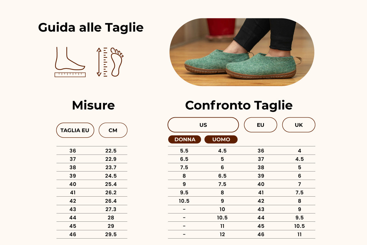 Scarpe Da Esterno Con Suola In Gomma –  Verde Giungla