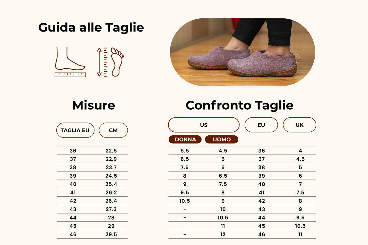 Scarpe Da Esterno Con Suola In Gomma –  Lavanda