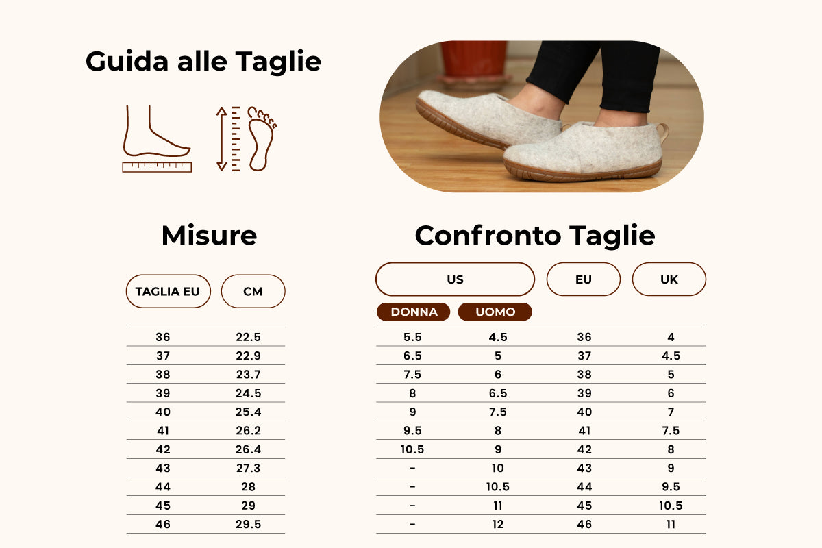 Scarpe Da Esterno Con Suola In Gomma –  Marrone Chiaro