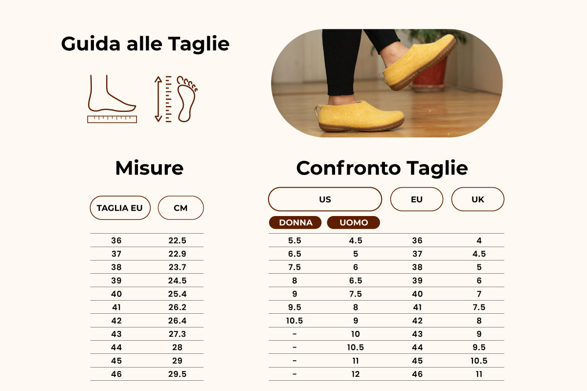 Scarpe Da Esterno Con Suola In Gomma –  Senape