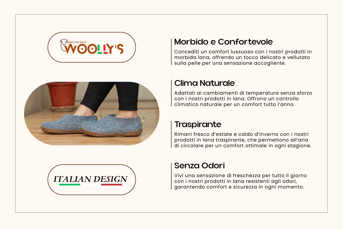 Scarpe Da Esterno Con Suola In Gomma – Denim